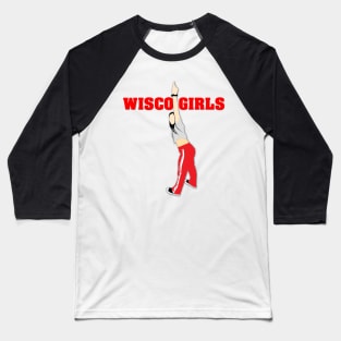 wisco girl 2 Baseball T-Shirt